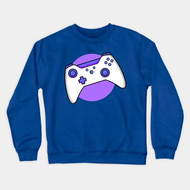 simple Joystick Game Crewneck Sweatshirt by VektorVexel Artwork